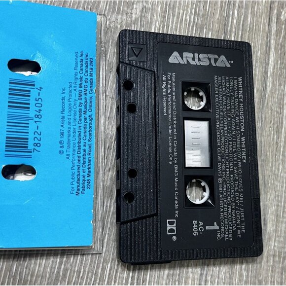 Whitney Houston The Album 1980s Music Cassettes - Picture 4 of 5